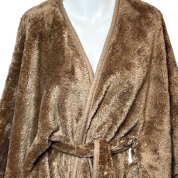 Torrid NWT camel cozy Sherpa belted ruana one size - Picture 5 of 15